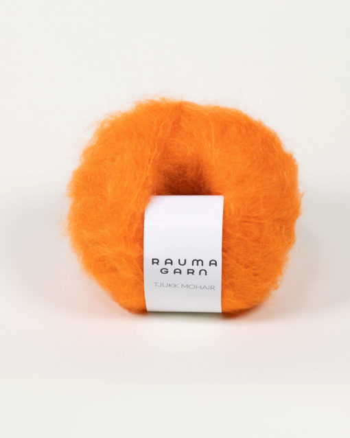 TJUKK MOHAIR  025 Oransje