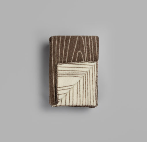 SKOG Brown/natural Throw