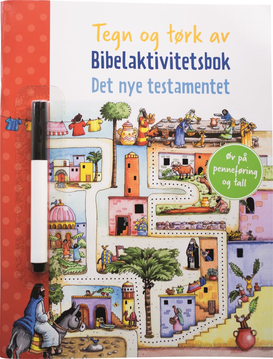 Tegn og tørk av - Bibelaktivitetsbok NT (BM)