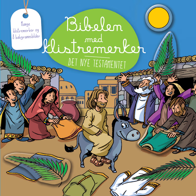 Bibelen med klistremerker NT