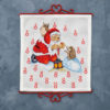 NISSE OG PINSVIN Julekalender 35x38 cm