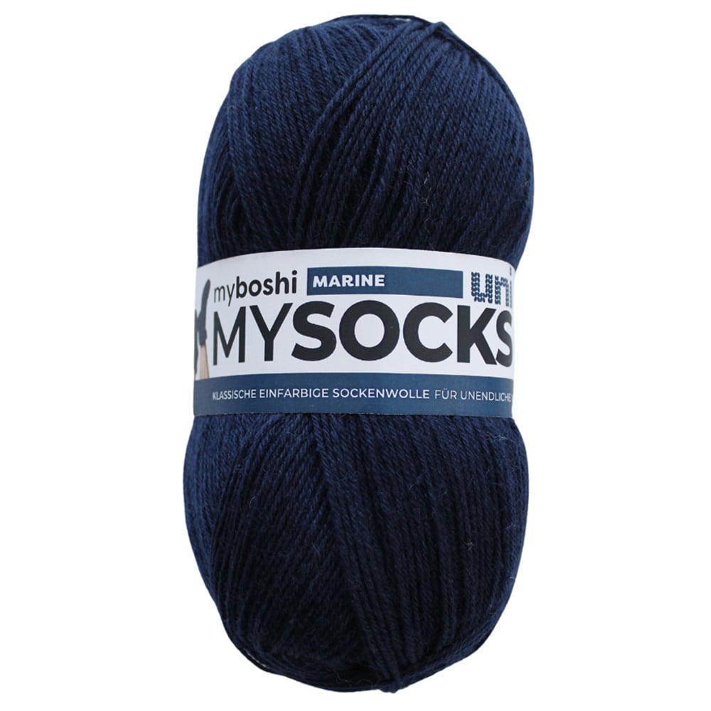 MYSOCKS 100g  Uni Marineblå