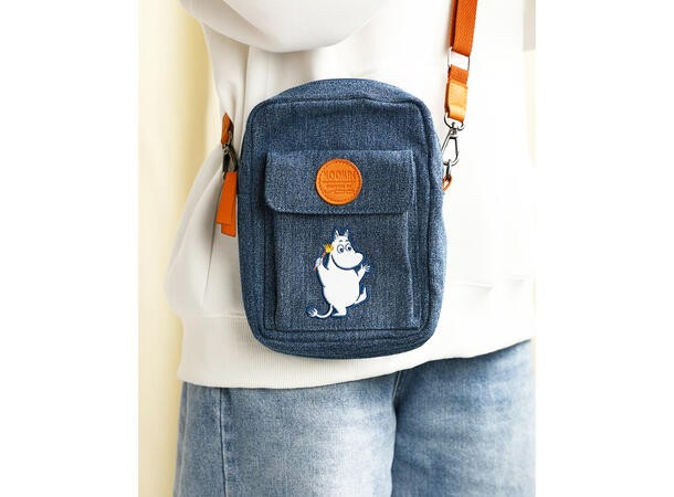 VESKE Mummitrollet Blå