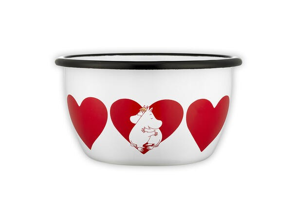 BOLLE Mummin Emalje Hjerte