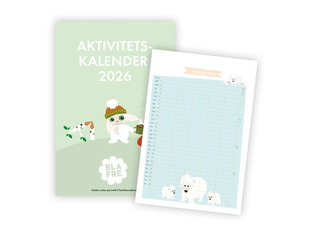AKTIVITETSKALENDER 2026 Blafre