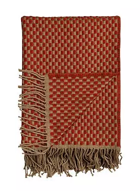 ISAK Red Sumac Throw