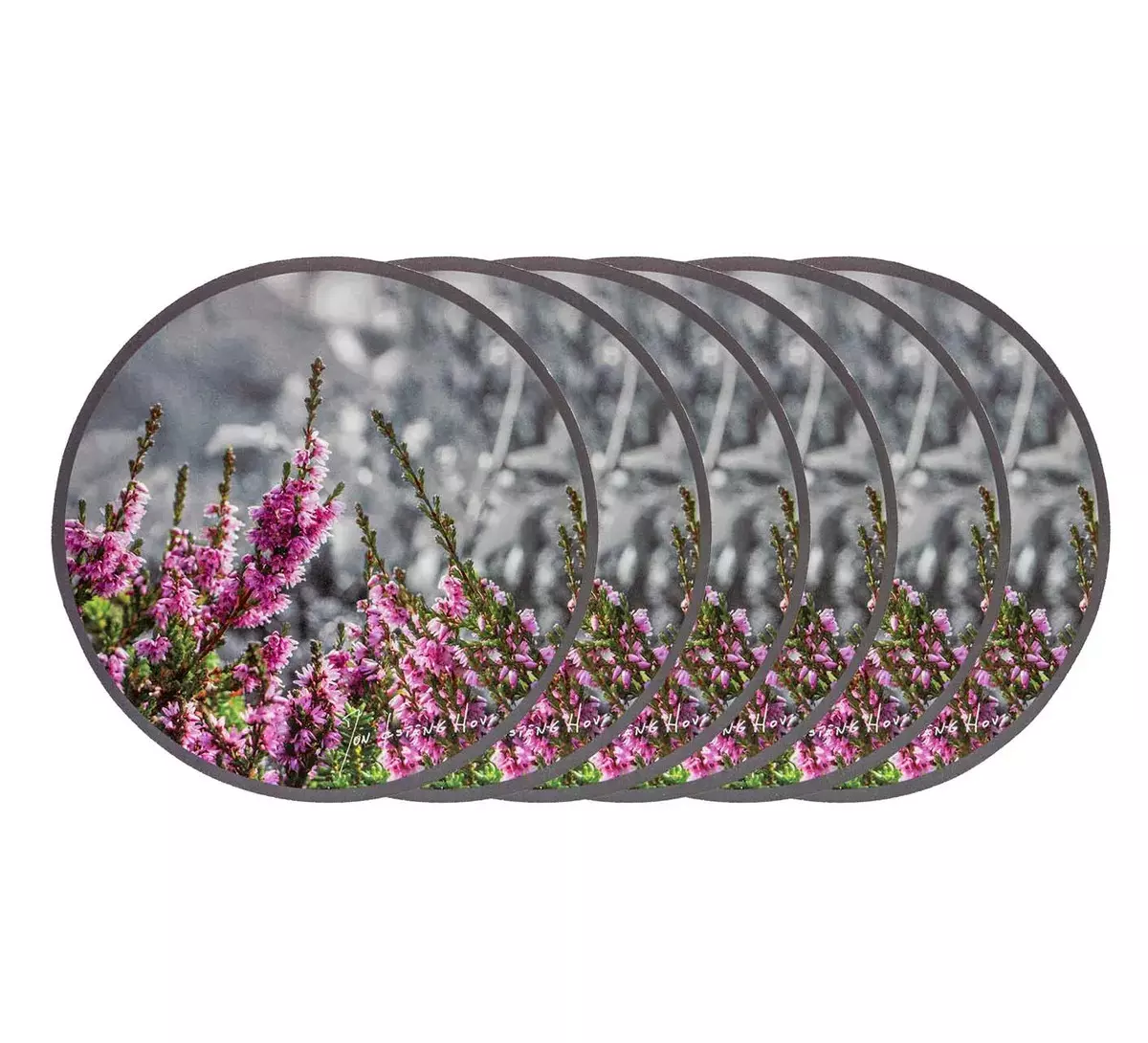 GLASSBRIKKER Røsslyng Pryd