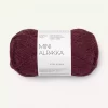 MINI ALPAKKA  4372 Dyp Burgunder