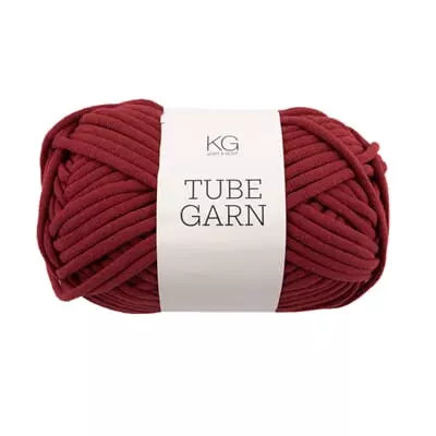 TUBEGARN  1557 Mørk rød