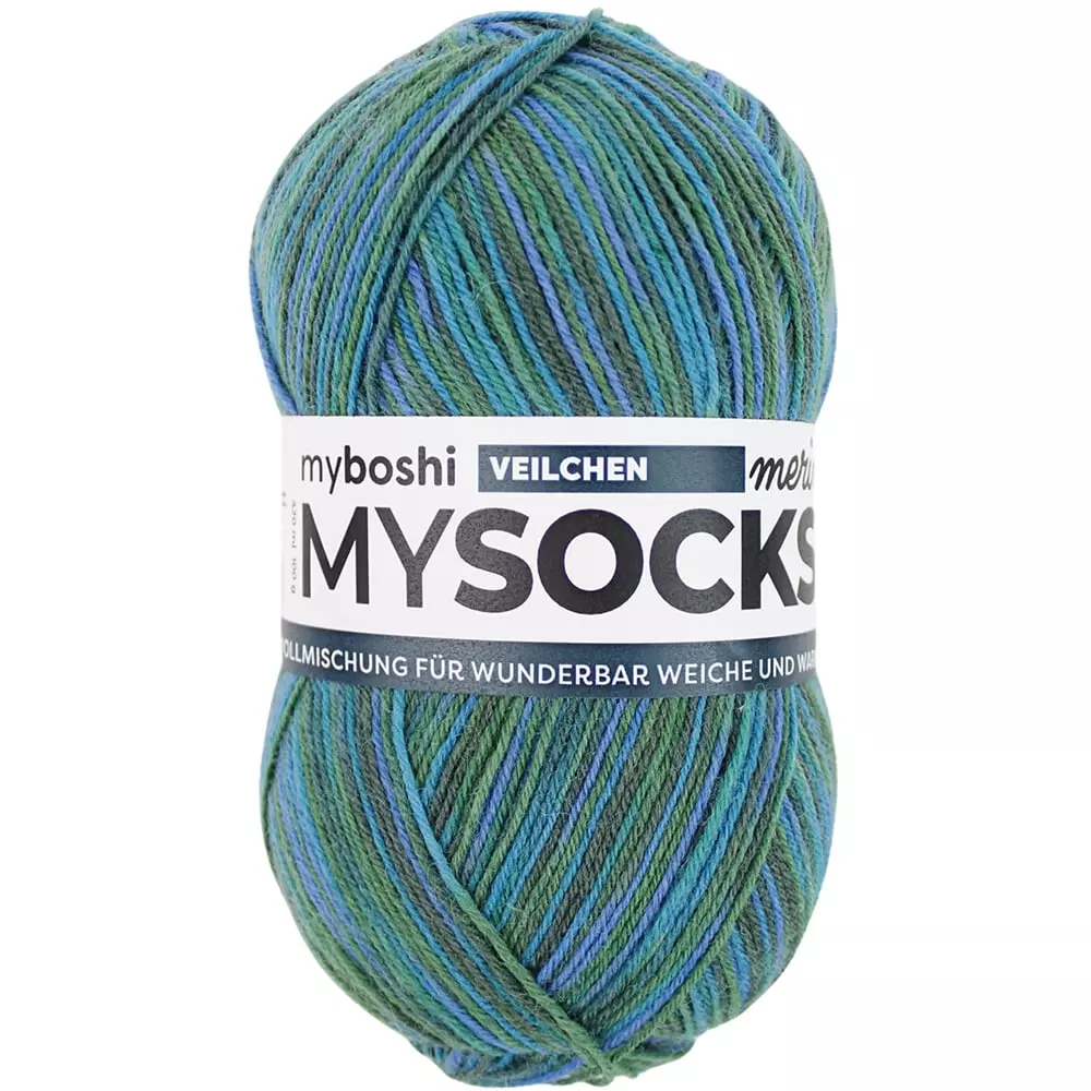 MYSOCKS SOKKEGARN 100g  Violet