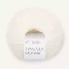 TYNN SILK MOHAIR 1001 White