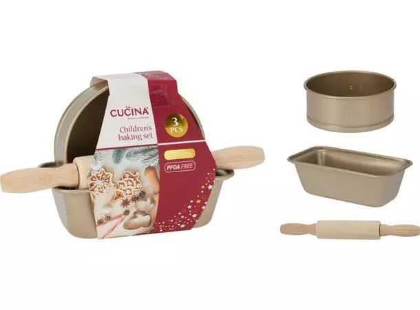 BAKESETT Barn 3 deler