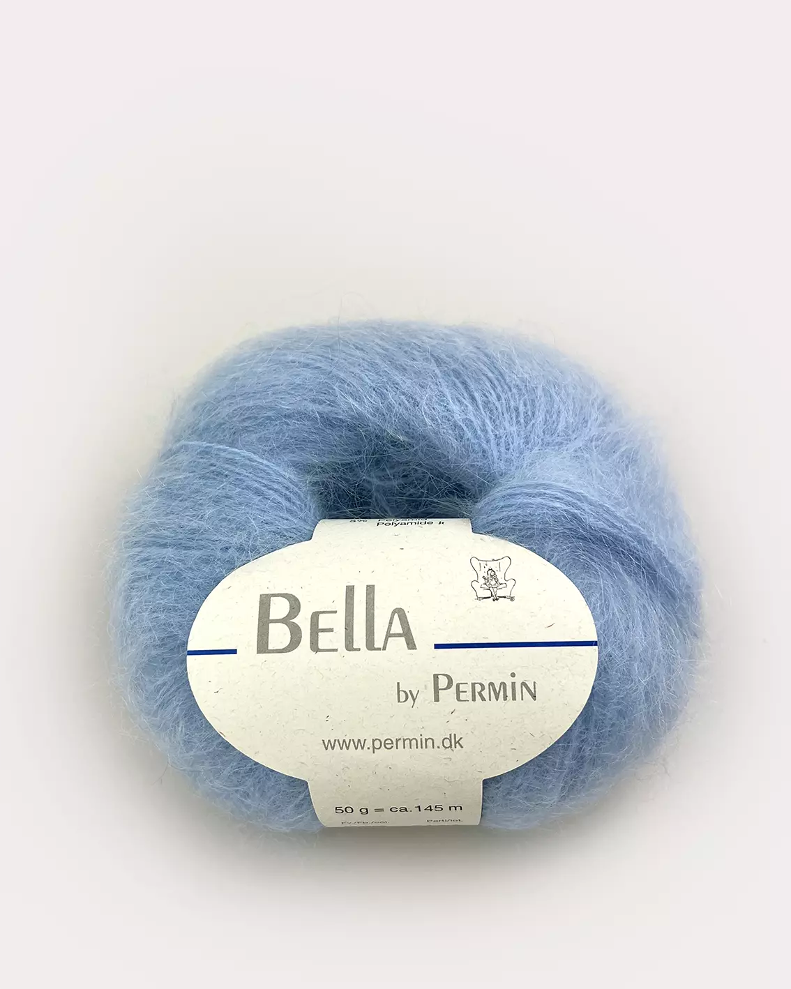 BELLA MOHAIR 883256 Lyseblå