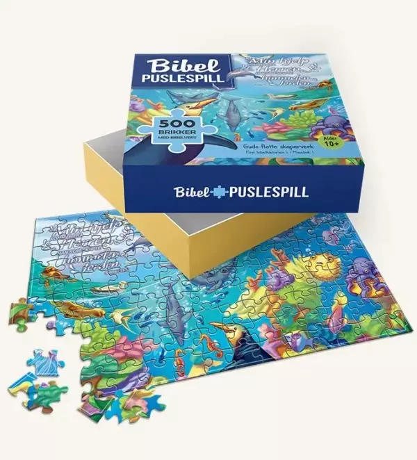 Bibelpuslespill  Guds flotte skaperverk