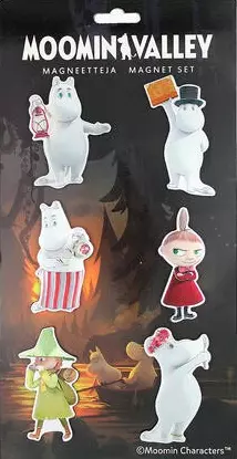 KJØLESKAPMAGNET Mummikarakterer