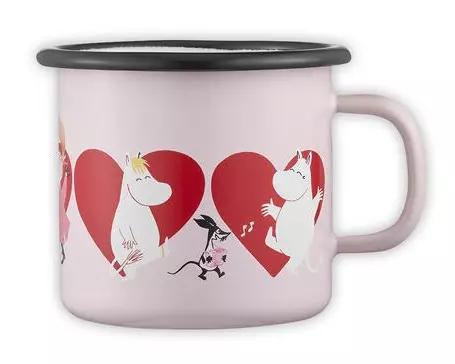 KOPP Mummi Emalje Hjerte