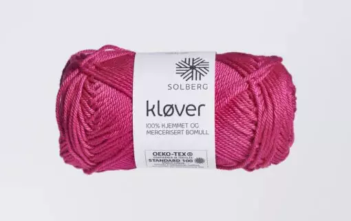 KLØVER  4336 Mørk rosa