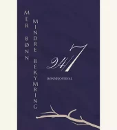 24/7 bønnejournal blå