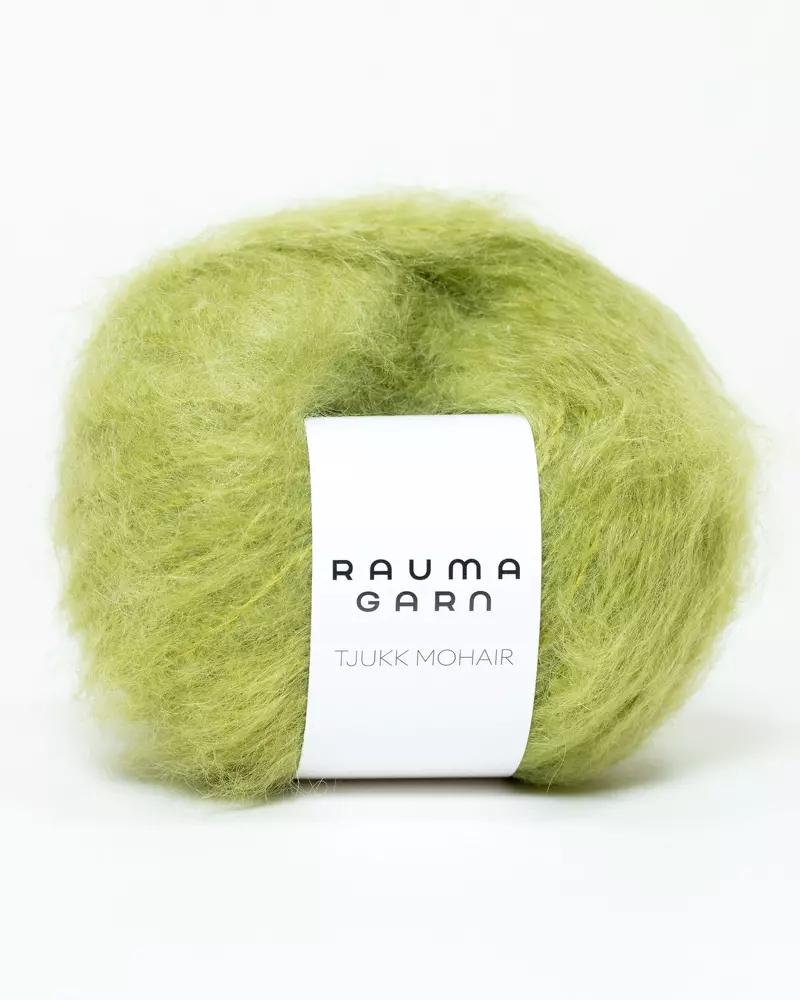 TJUKK MOHAIR 086 Spiregrønn