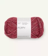 POPPY  4510 Cranberry Chrush Print
