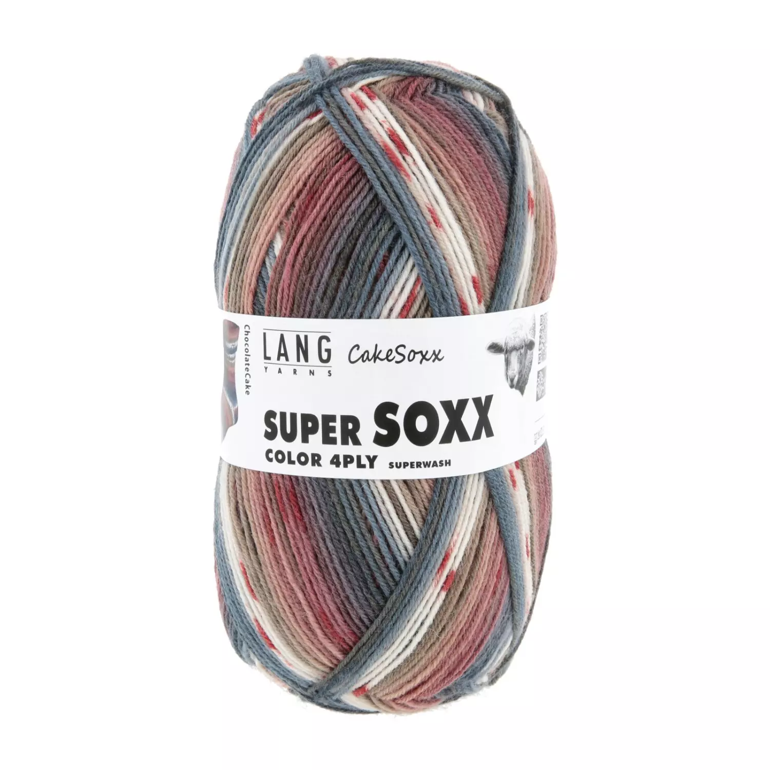 SUPER SOXX Color 4-fach 544 ChocolateCake