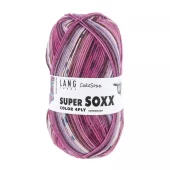 SUPER SOXX Color 4-fach  546 RedVelvetCake
