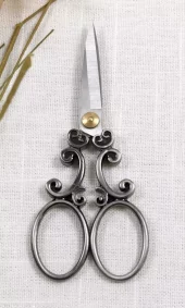 BRODERISAKS Vintage Stål