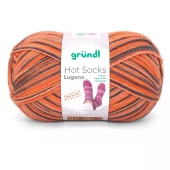 LUGANO 6-tr.  01 Orange/Blå/Antrasitt