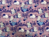 GARDEN LIFE Pink Mummi Jerseystoff