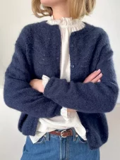 Peacock Cardigan Fine 98 LeKnit LHS