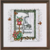 SOMMERVINDU Bilde  24x24cm