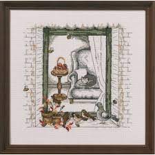 VÅRVINDU Bilde 24x24cm