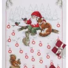 JULENISS M/SKOGENS DYR Julekalender  32x43 cm