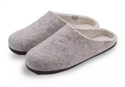SLIPPER Grey str. 40