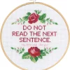 DO NOT READ... Bilde Ø20 cm