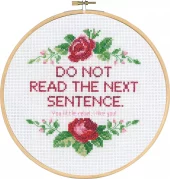 DO NOT READ... Bilde Ø20 cm