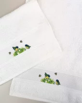 BLÅMEISER Hånduk 30x50 cm 2 stk.