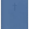Bibel 2024 Blått skinn Medium