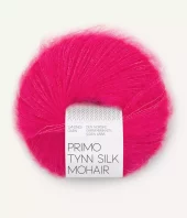 PRIMO TYNN SILK MOHAIR  4518 Hot Pink