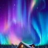 NORTHERN LIGHT CABIN Panel
