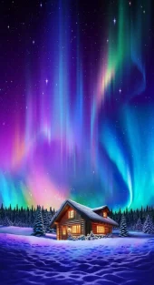NORTHERN LIGHT CABIN Panel