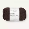 TYNN MERINOULL 3081 Dark brown
