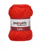 PUPPETS LYRIC  00390 Rødorange