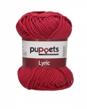 PUPPETS LYRIC  00258 Dyp rød
