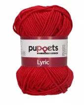 PUPPETS LYRIC  07047 Rød 50g