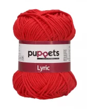 PUPPETS LYRIC  05008 Rød