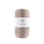 SHIMMER  10 Beige/Sølv