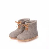 MY FIRST SLIPPER ECO Baby Natural Brown 06 mnd