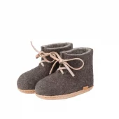 MY FIRST SLIPPER ECO Baby Yak Brown 06 mnd