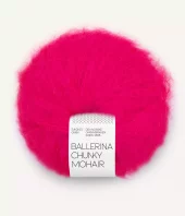 BALLERINA CHUNKY MOHAIR  4518 Hot Pink